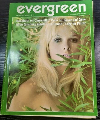 Evergreen Review No. 48 June 1968 Ginsberg Pound Pinter Bonnie & Clyde - Image 1 of 4