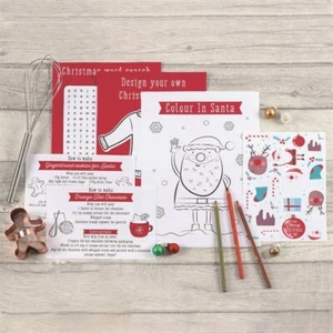 Christmas Eve Activity Set - Colouring, Quiz, Recipes - Picture 1 of 4