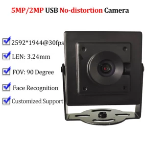 5MP/2MP Mini USB Camera 2592*1944 30fps 90° No Distortion Free Drive UVC Webcam - Afbeelding 1 van 11