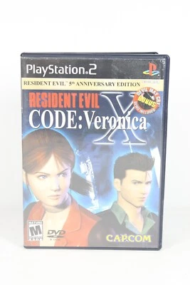 Resident Evil X 10 Code: Veronica (Sony PlayStation 2, 2002) PS2 5th Anniversary - Image 1 of 4
