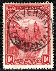 Australia States TASMANIA *INVERMAY* Postmark CDS 1d Stamp {samwells}BLBLUE86 - Picture 1 of 6
