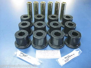Rear Leaf Spring Eye Shackle Bushing Insert Set Kit 67-87 Chevy GMC Truck 32106 - Picture 1 of 2