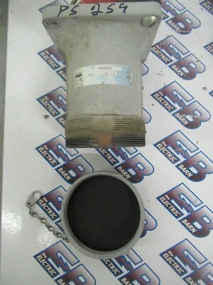 Crouse Hinds AR1047, 100 Amp, 600V, 4P4W, Pin & Sleeve Receptacle - PS259 — 第 1/3 张图片