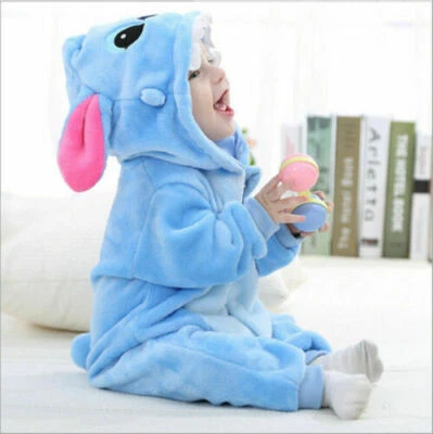 2020 New Baby Boy Blue Stitch WARM Birthday Fancy Party Costume Dress Outfit - Image 1 of 2