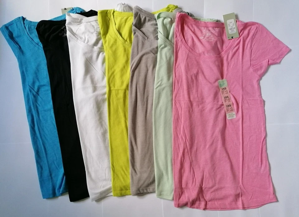 Primark Slouchy Stretch Cami Vest Top Short Sleeves Ladies Sizes 2xs-2xl 4 - 24 - Image 1 of 1