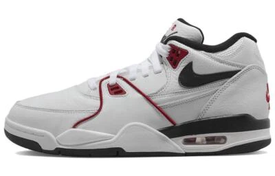 Nike Air Flight 89 Mid White Black Red - FD9928-101 - Image 1 of 4