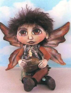Cloth Folk Art (Paper) Pattern "Danny" By Susan Barmore - Picture 1 of 1
