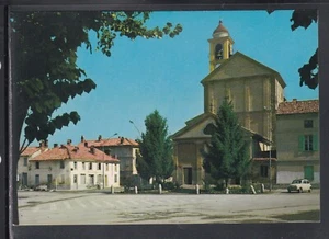 Cartolina Cervesina Piazza e Chiesa Parrocchiale CF738 - Picture 1 of 1