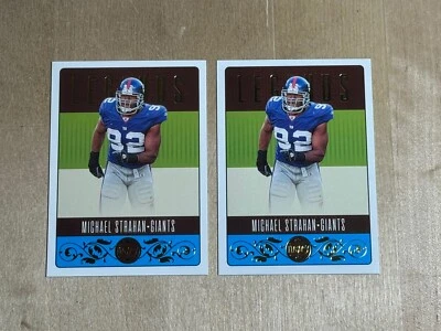 (2) 2023 New York Giants LEGEND Michael Strahan Panini Legacy LEGENDS CARDS #133 - Image 1 of 4