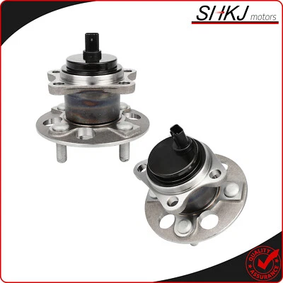 Cubo de rolamento de roda traseira 2X para Toyota Yaris Hatchback 2015 -2019 S Core com ABS - Imagem 1 de 4