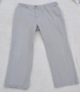 Pantalones Vineyard Vines Hombres 40X30 Caqui Frente Plano Club Chino Pierna Recta Prepcore - Imagen 1 de 14