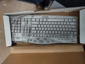 USED Compaq PS2 Keyboard 341162-006 HP Dell Gateway IBM Sony emachines Clone - Picture 1 of 6