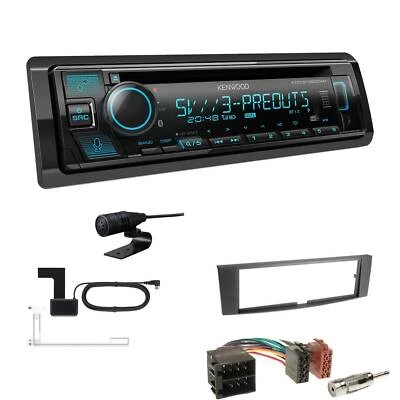 Kenwood CD-Receiver Autoradio DAB+ Bluetooth für Renault Laguna II 2005-2007 - Bild 1 von 4