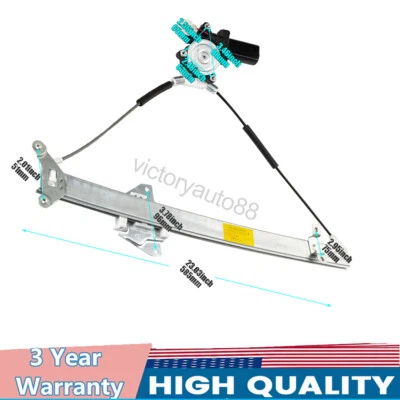 Regulador elevador de ventana eléctrico delantero derecho 1 pieza para Mitsubishi Montero 3.0 3.5L V6 Foto 1 de 4