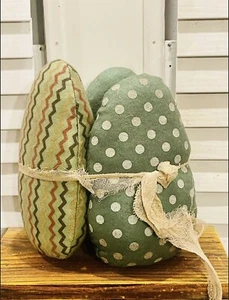 Großes primitives Pastell Eier Konvolut Ostern oder Frühlingsdeko - Bild 1 von 10