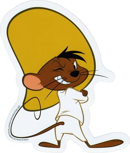 Pegatina - Speedy Gonzales Looney Tunes Mouse Dibujos Animados Clásico 4,88" Calcomanía #5806 - Imagen 1 de 1