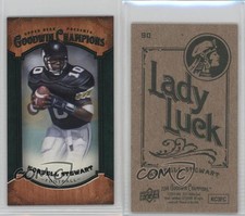 2014 Upper Deck Goodwin Champions Mini Green Lady Luck Back Kordell Stewart #90
