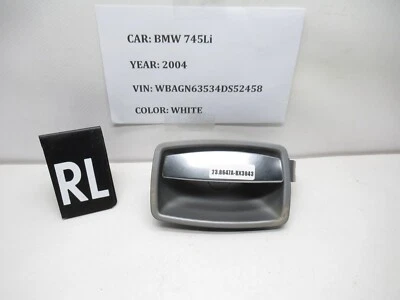 Manija de puerta interior trasera izquierda BMW 745Li 2002-2005 7024303 OEM Foto 1 de 4