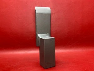 1-1/4” Hardy Shank Blacksmith Anvil Bottom Hot Cut Tool 1-3/4” Wide Spring Steel - Picture 1 of 5