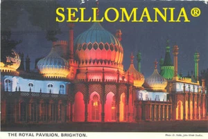 POSTAL BRIGHTON THE ROYAL PAVILION NIGHT ESTE SUSSEX INGLAND CC04753 REINO UNIDO - Imagen 1 de 1