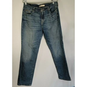 Levis 505 Straight Leg Damenjeans Größe 12 Medium Wash - Bild 1 von 7