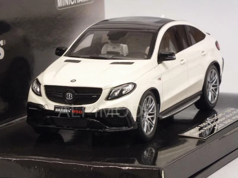 Brabus 850 4x4 Coupe GLE 63S 2016 White 1:43 MINICHAMPS 437034310 - Immagine 1 di 1