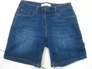 NEXT DAISY DUKES SHORTS 10 JEANS BOY SHORT cut offs MID RISE boyfriend boyfit - Picture 1 of 2