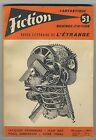 (41) Revue Fiction Editions Opta Février 1958 Sixième Année N° 51