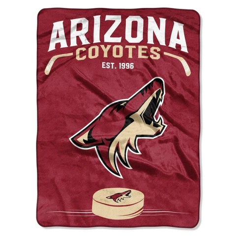 Arizona Coyotes 60x80 Throw Blanket - Inspired Design [NEW] NHL Fleece Plush Cover