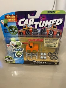 Auto Tuned Custom Shop 1987 Chevy C10 Cast Kit Orange Chevy Pickup Serie 1 - Bild 1 von 5