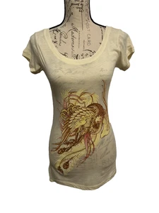 Kat Von D “High Voltage Tattoo” Graphic Tee Official LA Ink Merch Size M - Picture 1 of 7