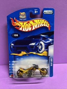 Hot Wheels 2003 136 Gold Blast Lane Chopper International Card ##3 - Picture 1 of 2