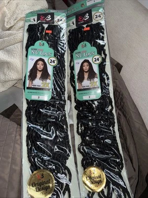"Juego de 2 Bobbi Boss Nu Locs 24"" Color 2" Foto 1 de 4