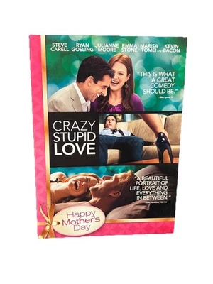 Crazy Stupid Love DVD Steve Carell Ryan Gosling Emma Stone Movie Slipcover New - Image 1 of 4