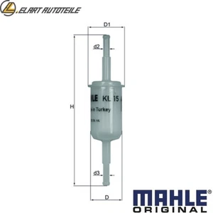 KRAFTSTOFFFILTER KL 15 FÜR AUDI 100/C2/C3/C1 50 80/B1/B2/B3 COUPE 60 75 SUPER - Picture 1 of 8