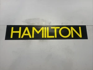 HAMILTON - Hamilton Depot 289 Scottish Bus Destination Blind 36” - Picture 1 of 11