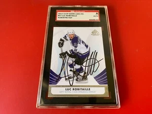 Luc Robitaille 2012-13 UD SP GIOCO USATO Edizione Card Firmata Auto Certificata SGC - Foto 1 di 2
