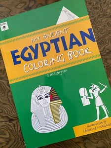 My Ancient Egyptian Coloring Book by G. M. Georgion (2006, Coloring) Excellent - Picture 1 of 4