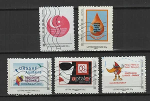 France collection Montimbreamoi un lot de 5 timbres oblitérés /TR9508 - Imagen 1 de 1