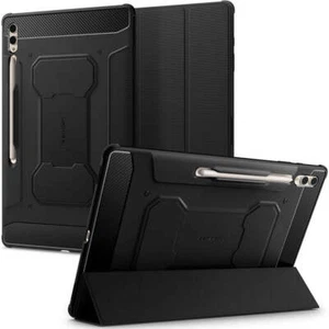 Hülle für Galaxy Tab S10 Ultra / S9 Ultra / S8 Ultra Spigen Case Etui Schwarz - Photo 1/12