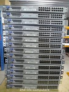 HP J4813A 2524 Procurve Switch 24x 10/100 Port Managed ETHERNET NETZWERK NETWORK - Photo 1/2