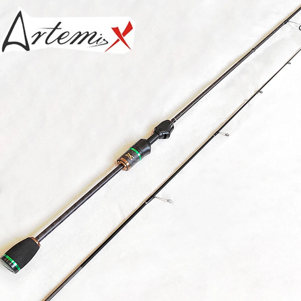 ArtemisX Spinning Fishing Rod5' 5'6'' 6' 6'6'' 1-6lb Ultralight Carbon Trout Rod - Image 1 of 4