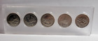 2012 S America The Beautiful Quarters 5 Coin Set in Snap Tite Coin Set Holder