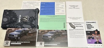 2020 DODGE RAM OWNERS MANUAL 2500 3500 DIESEL GAS LONG SHORT BED TRUCK 4WD 2WD - Image 1 of 2