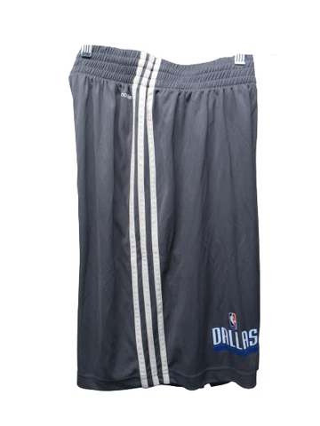 New Dallas Mavericks Mens Size S-M-L-XL Adidas Gray Practice Climalite Shorts Cover