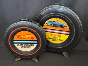 (2) Vintage Hot Wheels Redline Era 1968 12 Car Case & 24 Super Car Rally Case! - Picture 1 of 15