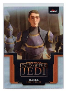 Star Wars 2023 Topps Finest Tales Of The Jedi TOTJ-13 Hanel - Imagen 1 de 2