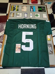 Paul Hornung Signed Autographed Jersey JSA COA Green Bay Packers HOF Inscribed - Picture 1 of 3