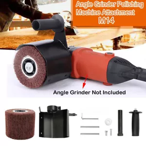 M14 Angle Grinder Attachment Polishing Burnishing Machine Accessories Kit - Picture 1 of 8