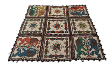 Any room decor kilim, vintage Afghan tribal, 100 percent wool.  Details below